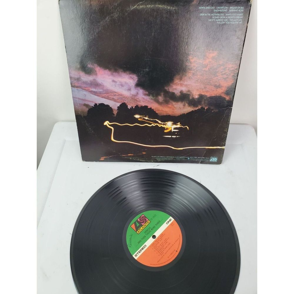 Genesis "...And Then There Were Three" LP Vinyl Record‎ by Phil Collins